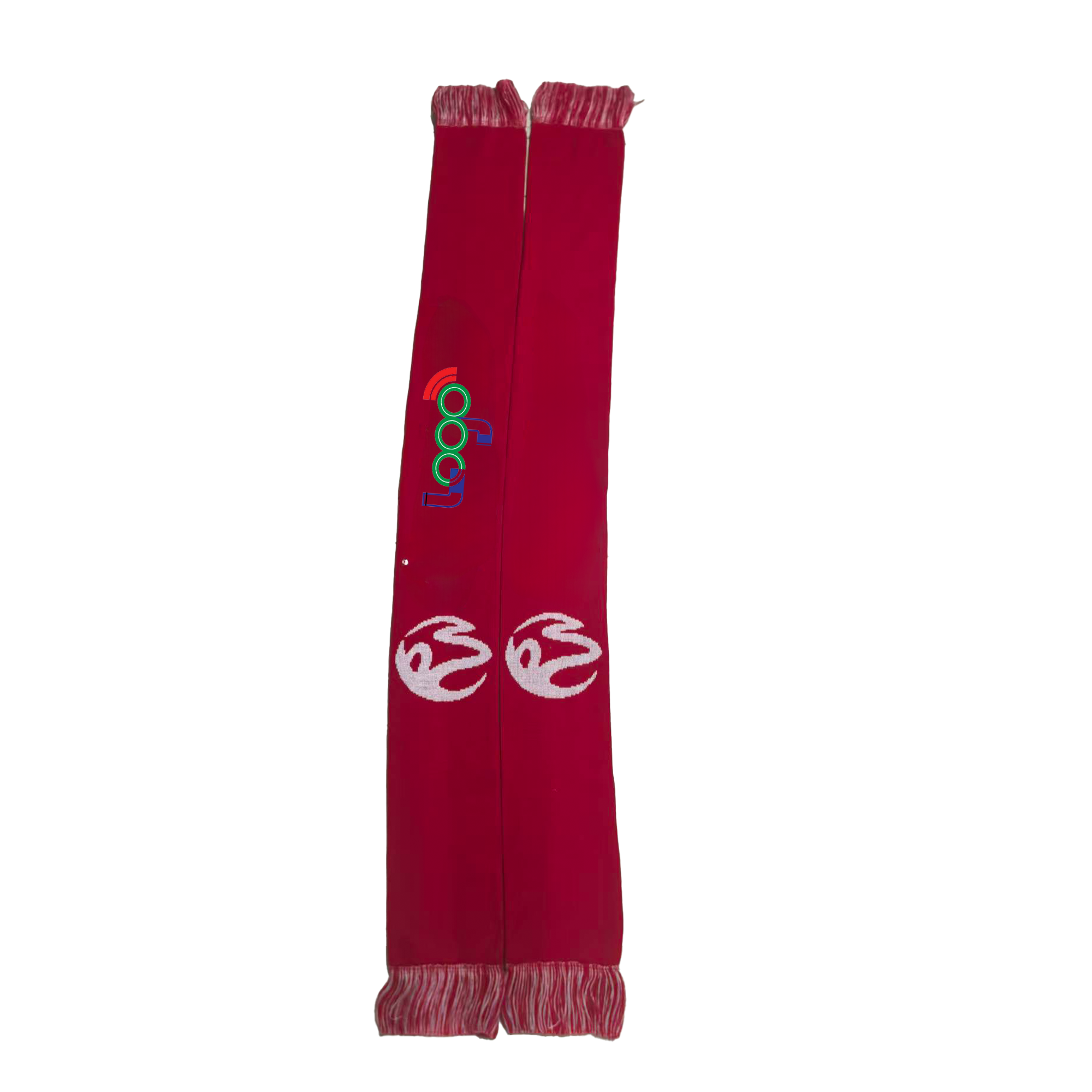 Custom Jacquard Fringe Scarf For Winter Promotion 2