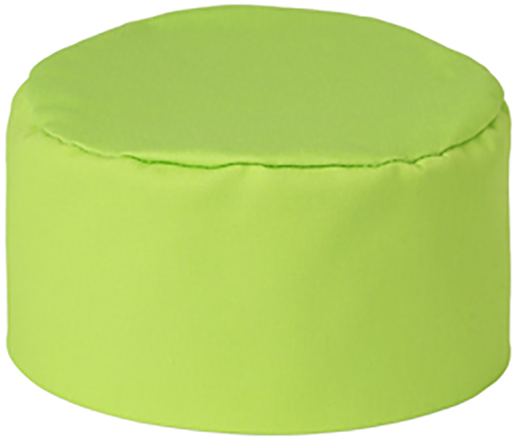 Chef Pill Box Hat w/ hook and loop, colors - Blank 6