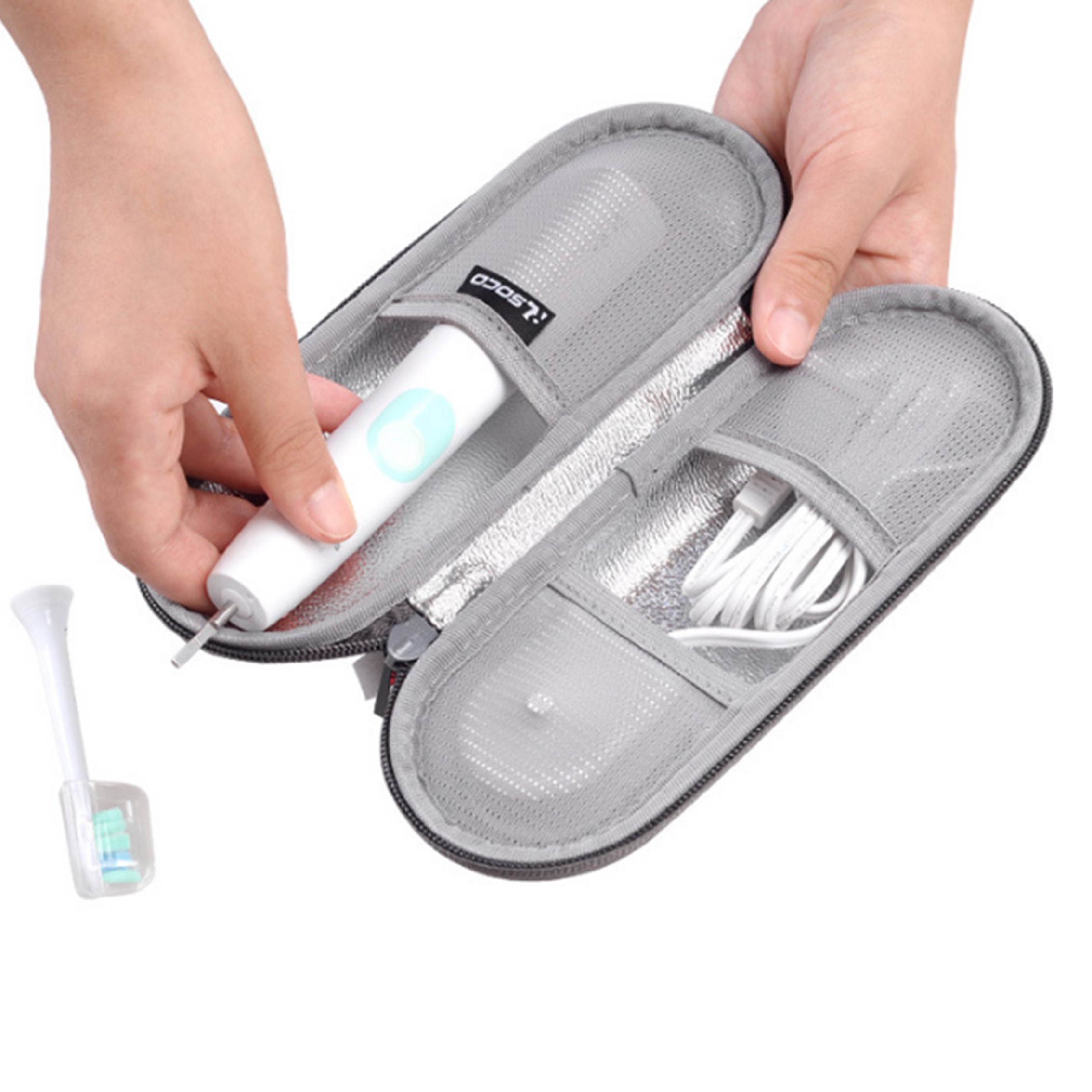 Electric Toothbrush Tool Carry Bag Hard Shell Eva Case 3