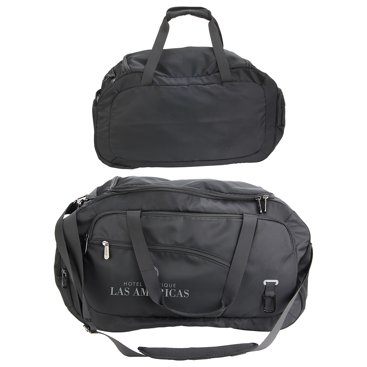 AeroLOFT® Jet Black Weekender Duffel 7
