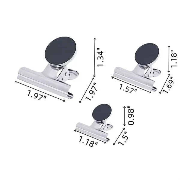 Colorful Magnetic Clips - Set of Multicolored Strong Magnets 1