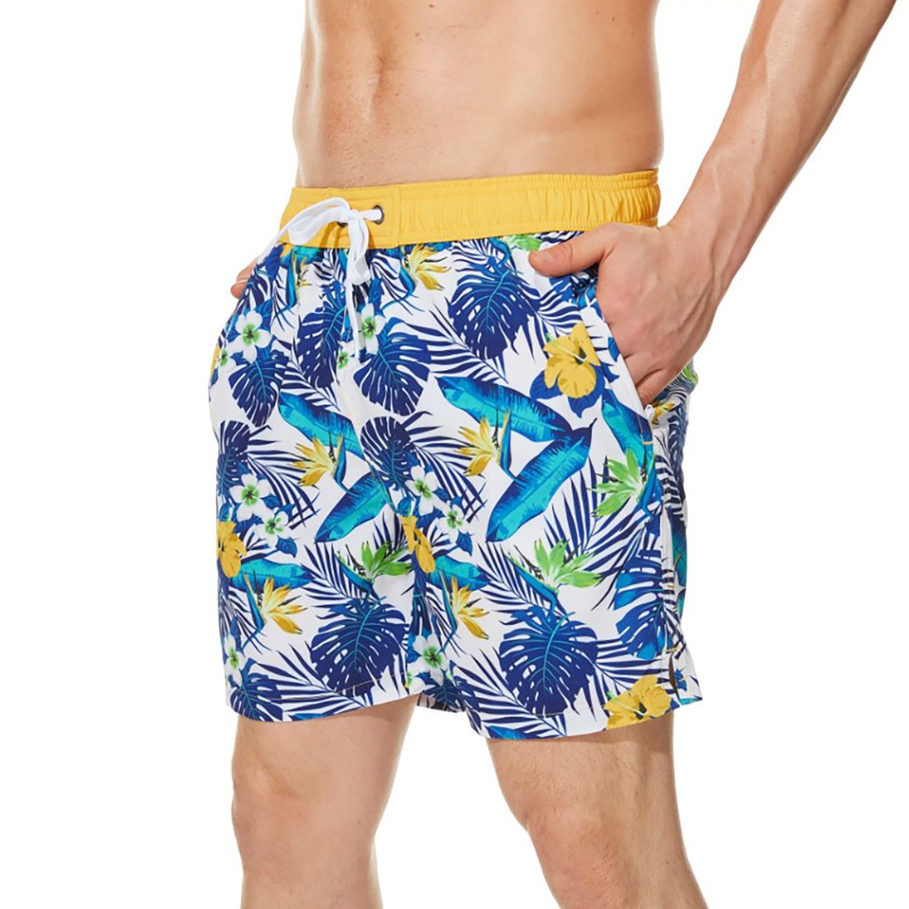 Essentials Men's 10 Inch Quick Dry Swim Trunk 16