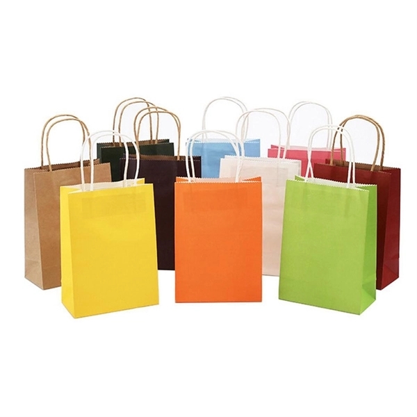 White Kraft Shopping Bag 1