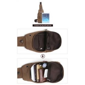 Vintage Sports Messenger Sling Shoulder Bag 3