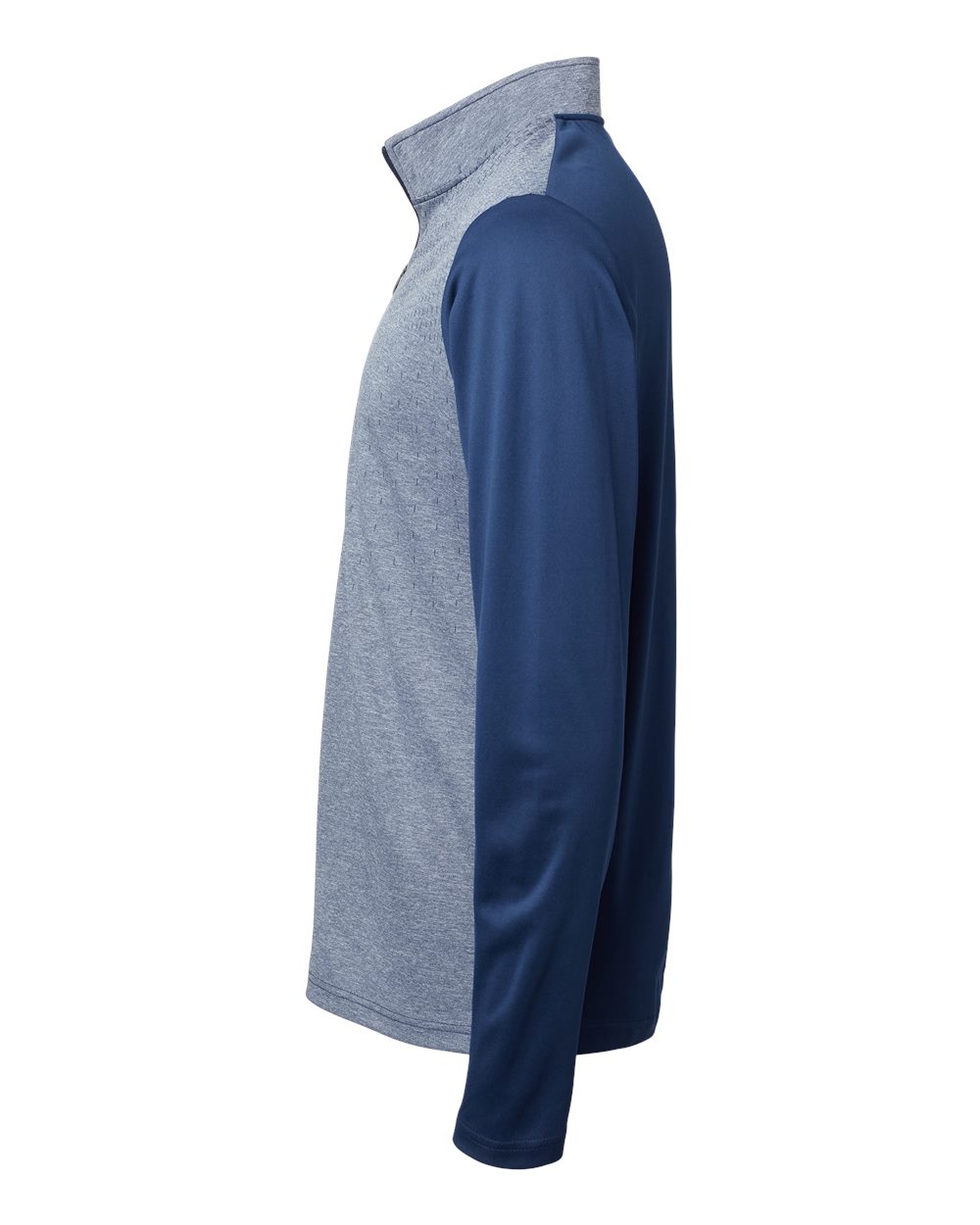 Men's Ultimate365 Heather Block Print Quarter-Zip Pullover - A522 16