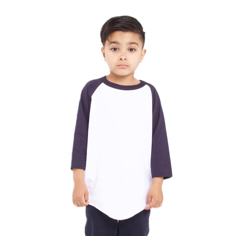 Shaka Wear Youth Three-Quarter Sleeve Raglan 2