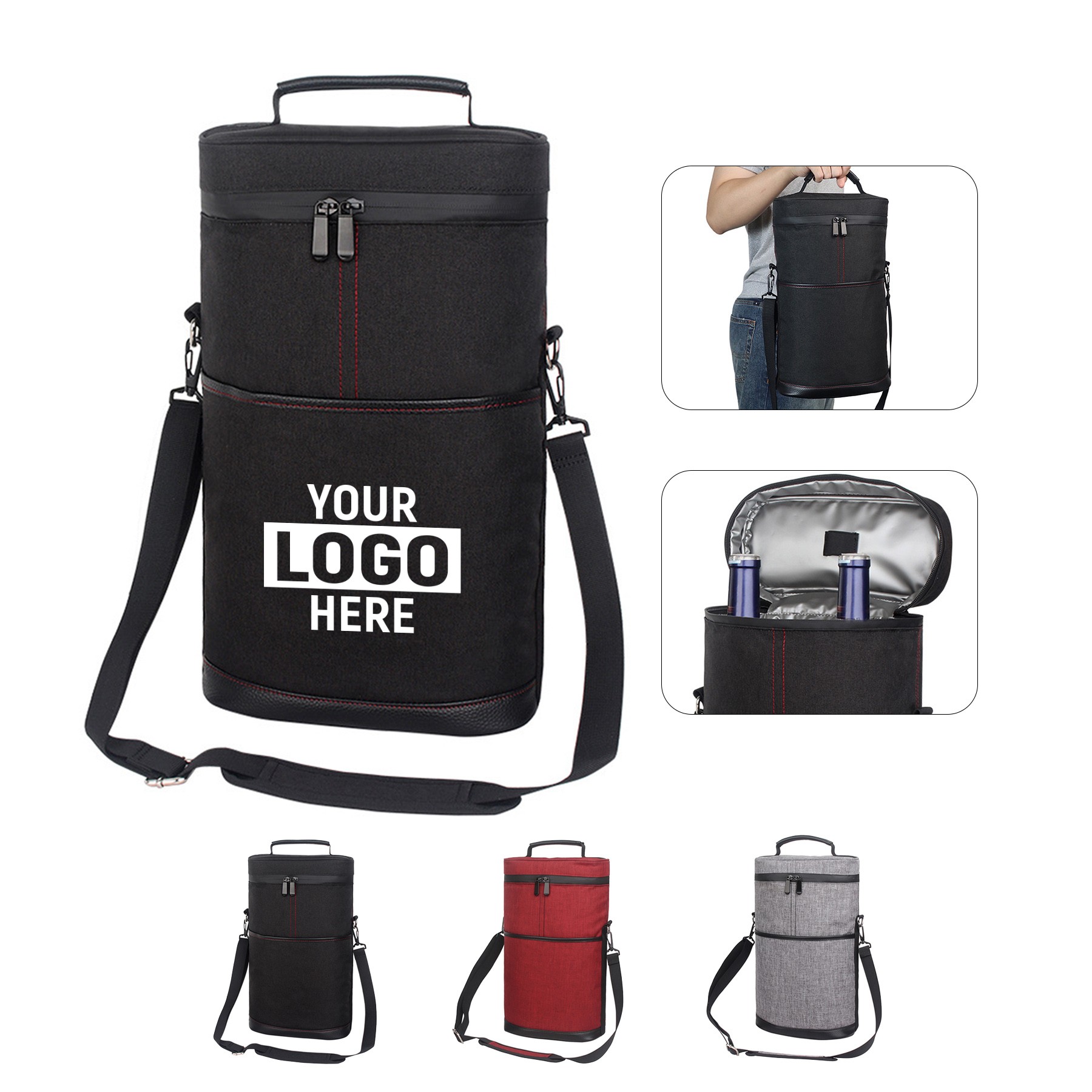 Handheld Round Cooler Bag