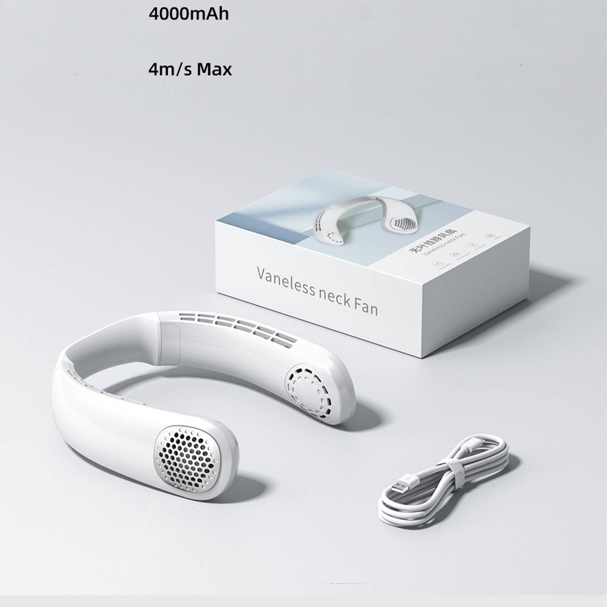 Battery Operated Neckband Fan 5