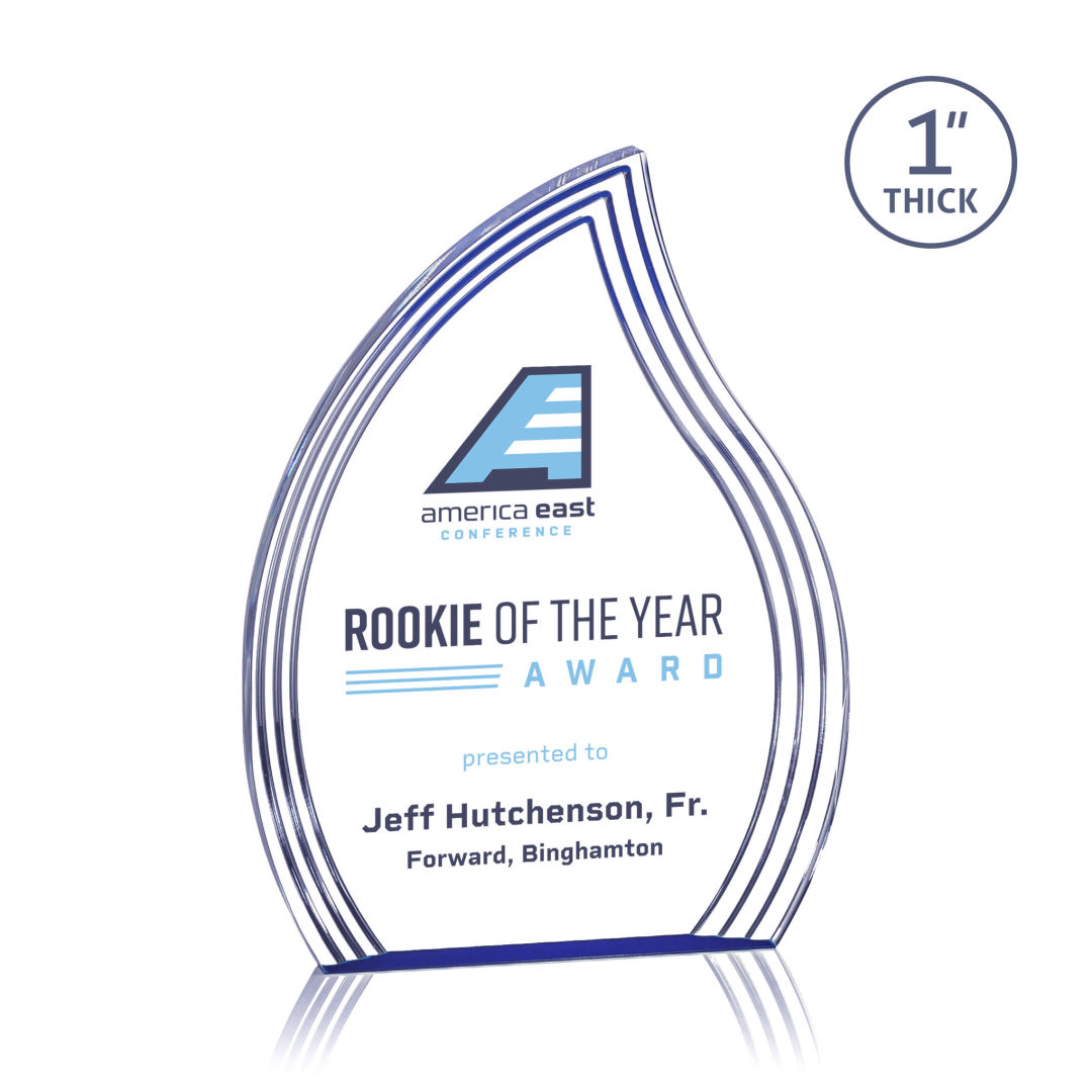 Tidworth VividPrint™ Award - Clear Blue Right 8