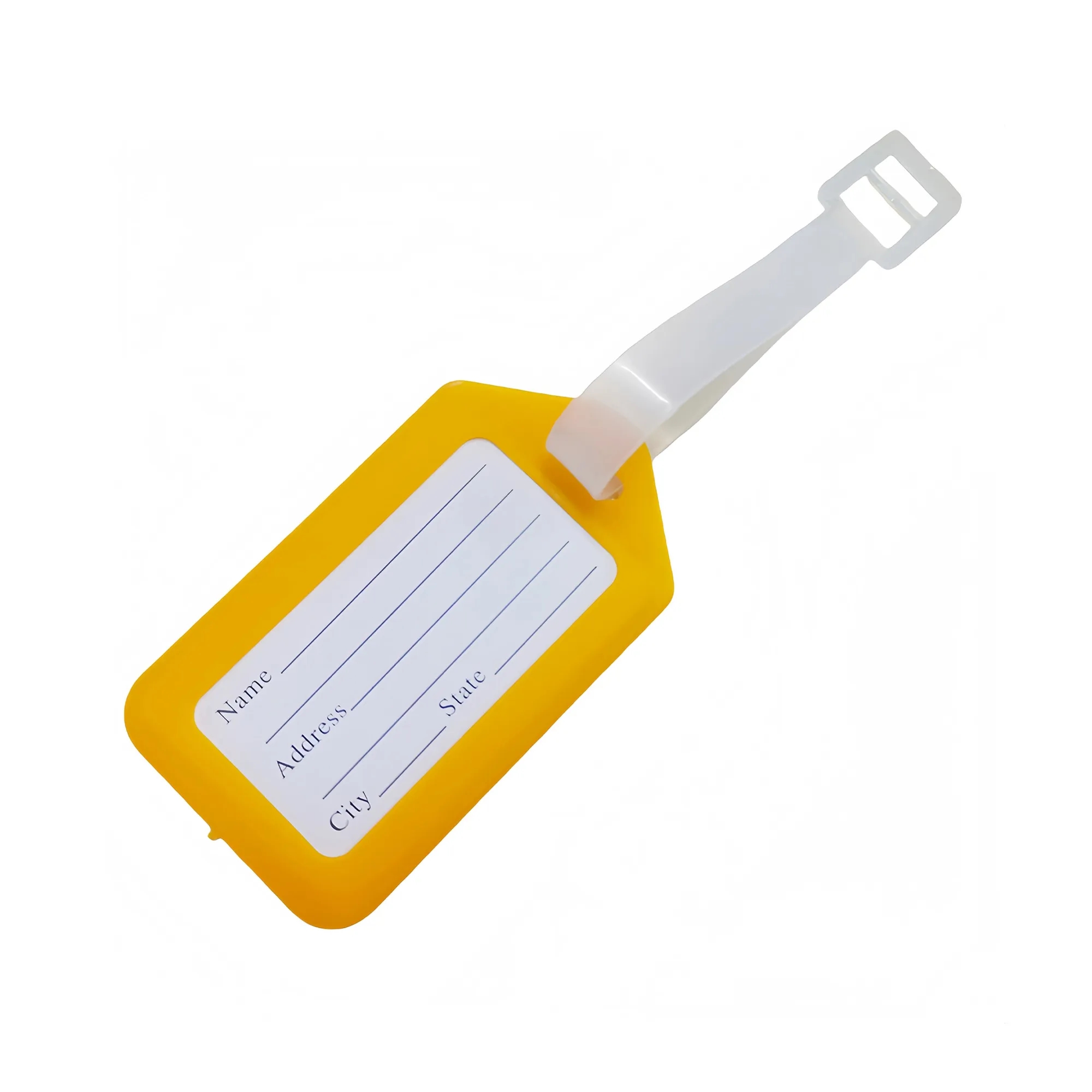 Custom Plastic Luggage Tag For Travel Identification 2
