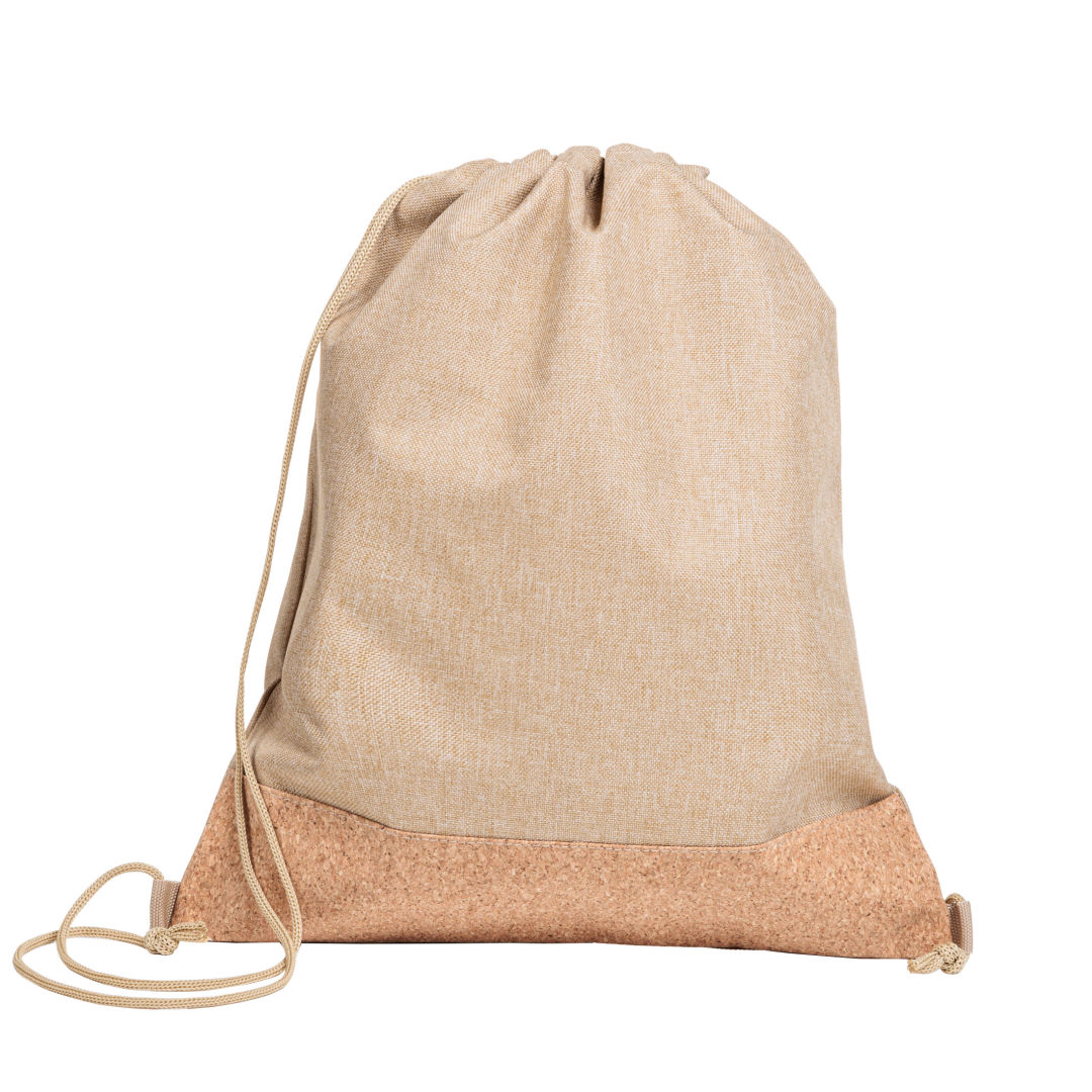 County Drawstring Bag with Cork Bottom 5