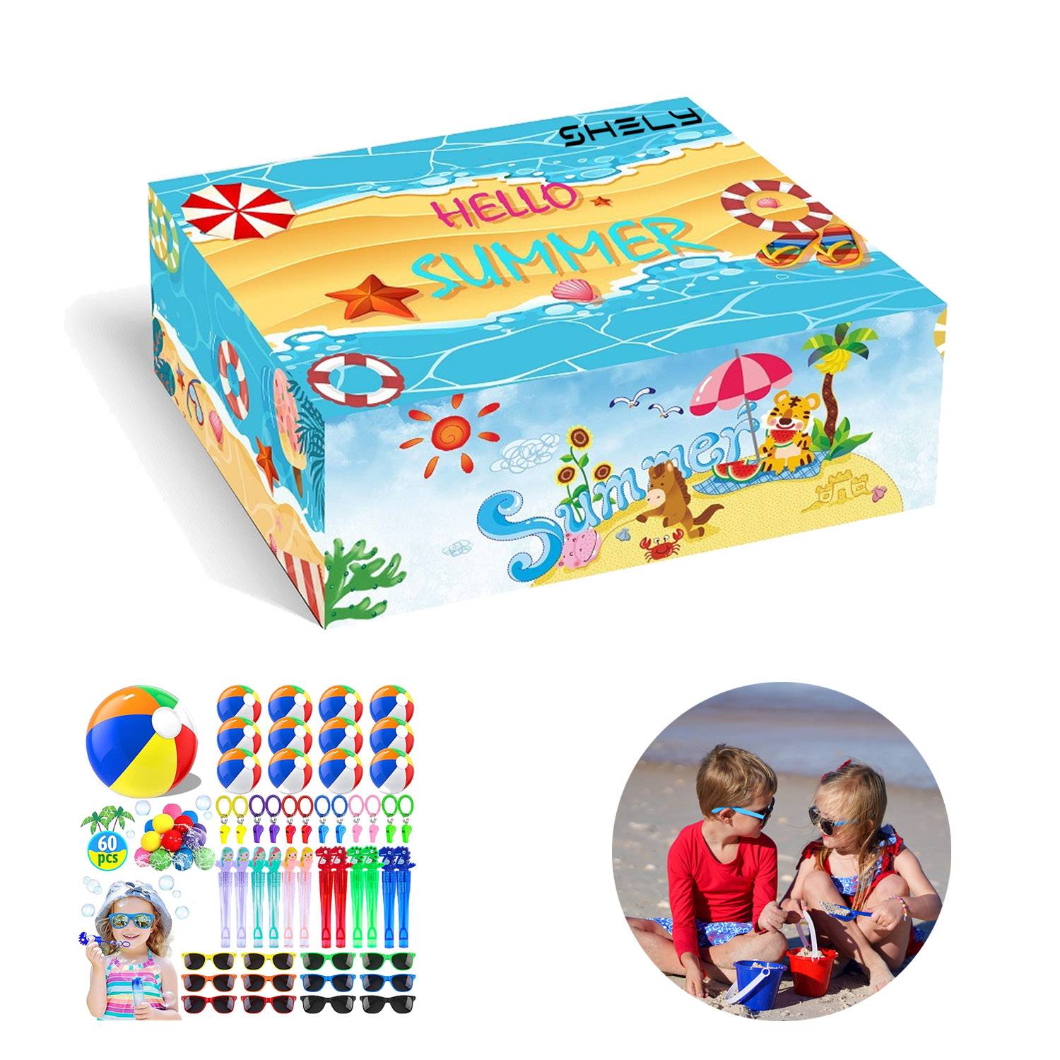 Large Sand Pail Kit Beach Summer Toys 5
