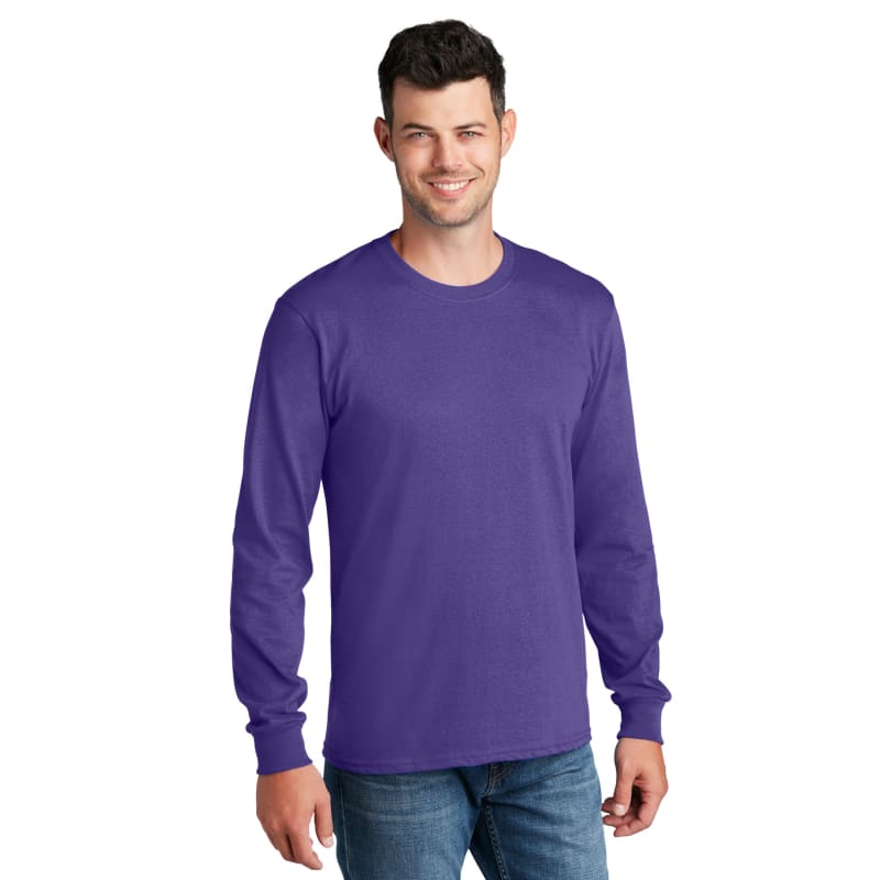 Port & Company - Long Sleeve Core Cotton Tee. 39