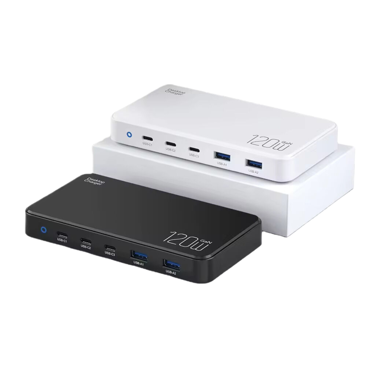 Power Charge 5-Port Desktop Charger - 120 W 2