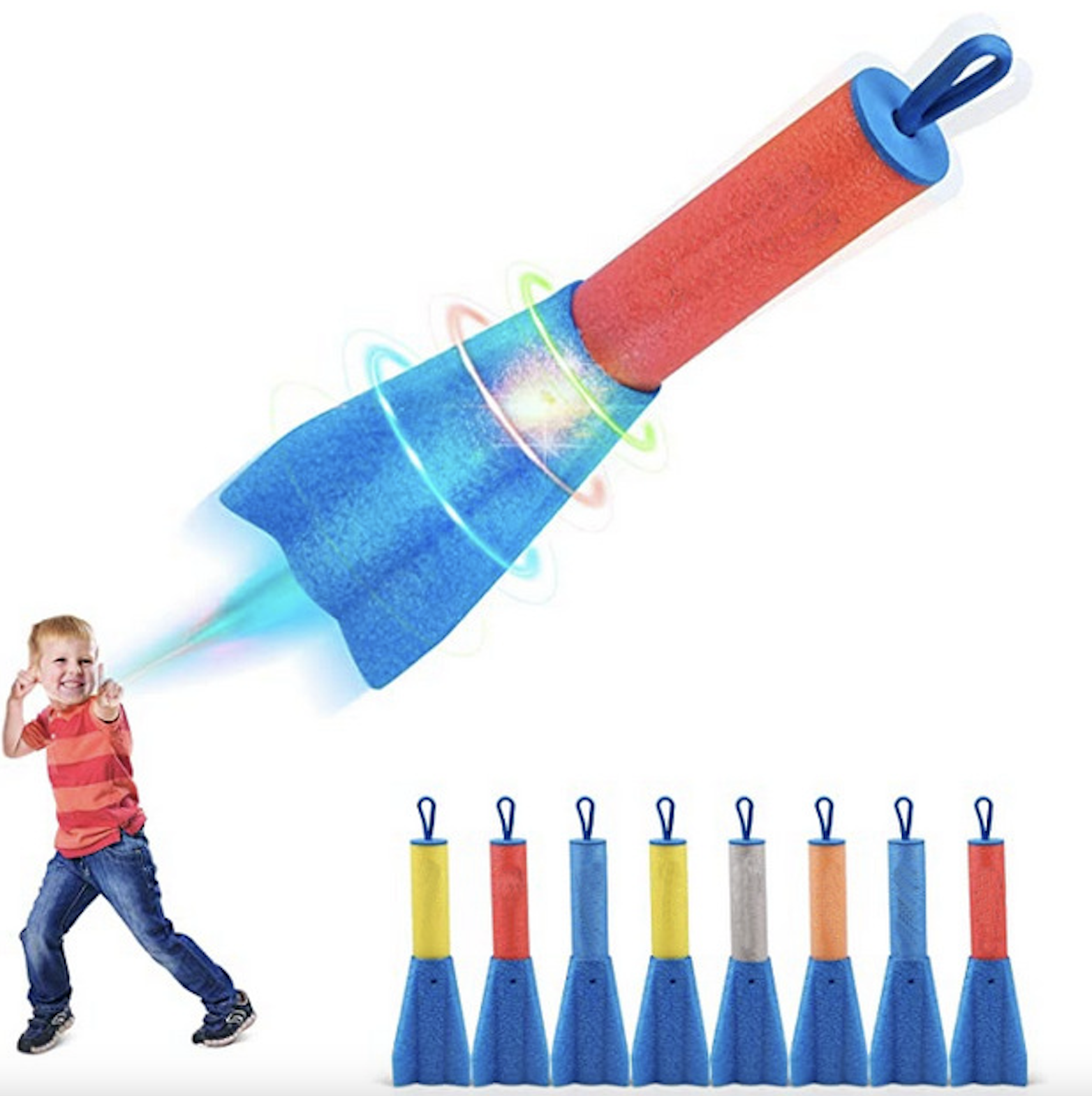 Slingshot Toy Foam Finger Rocket Toy 2