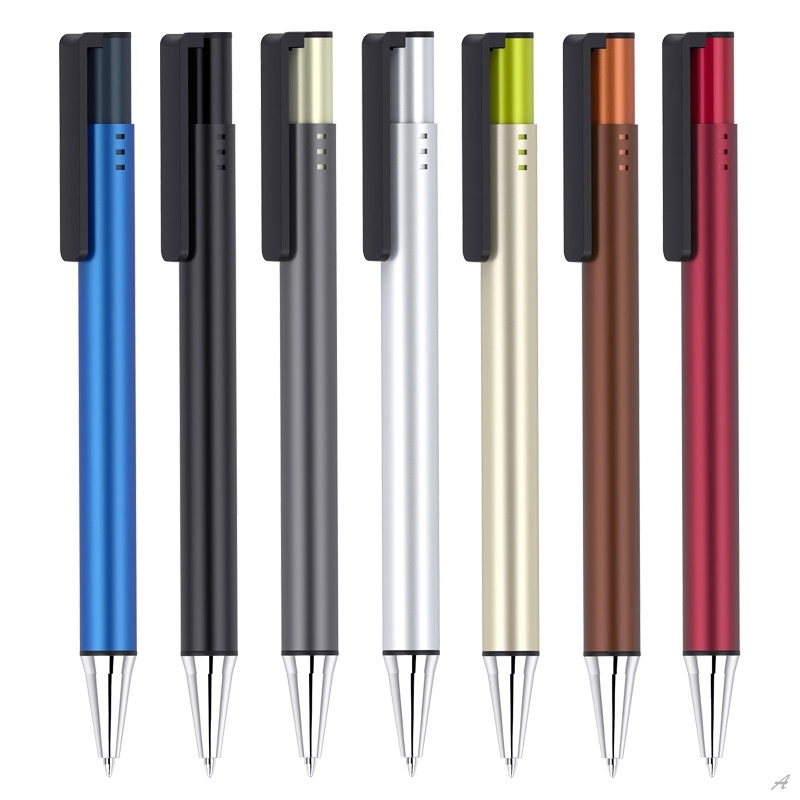 Custom Aluminum Matte Ballpoint Pen 1