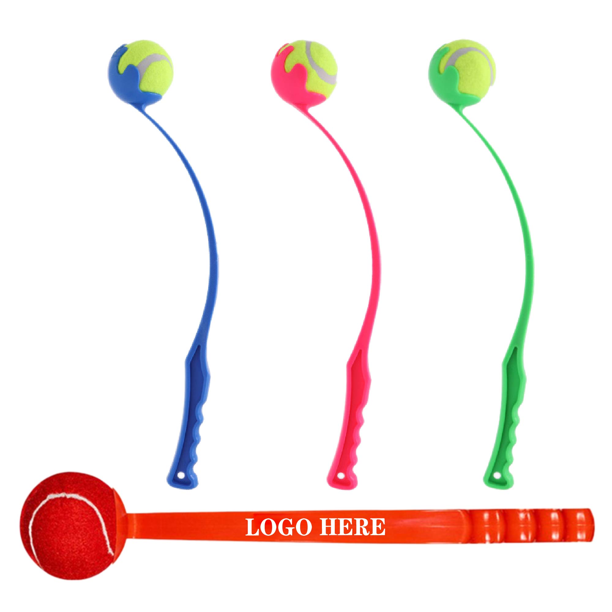 Tennis Ball With Thrower 2