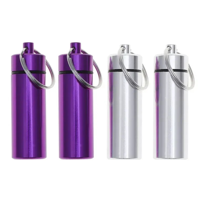 Aluminum Pill Case Bottle 3