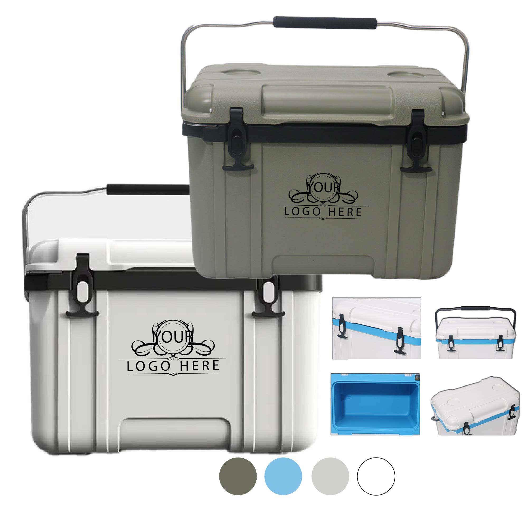 Portable Cooler Box for Camping 26L 1