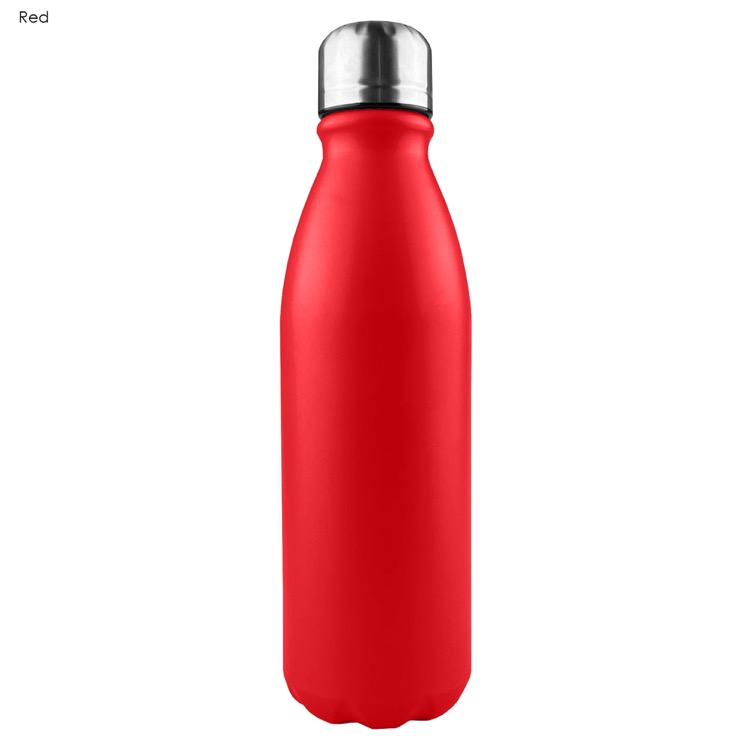 Komo Shiny Aluminium Drink Bottle Single Wall 5