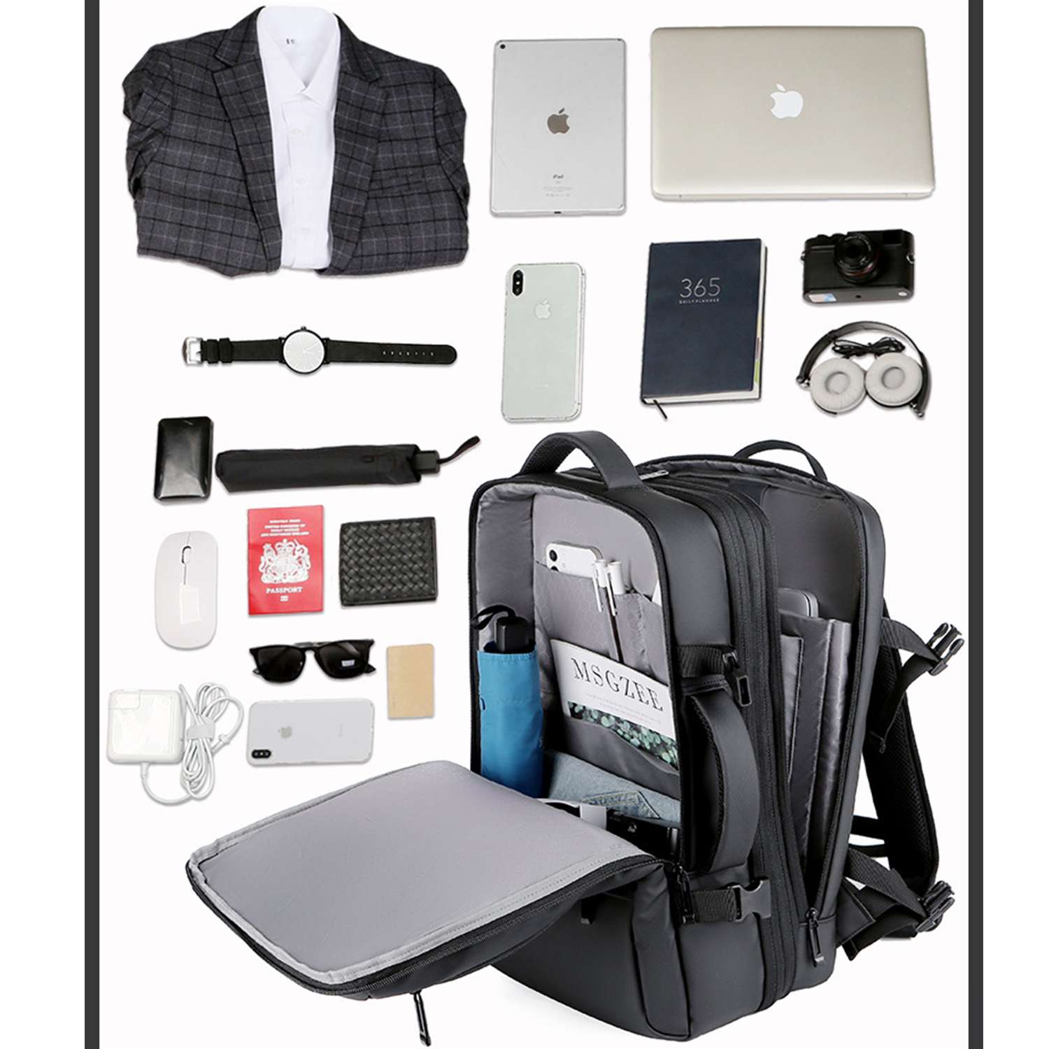 Oxford Extra Large Travel Backpack 3