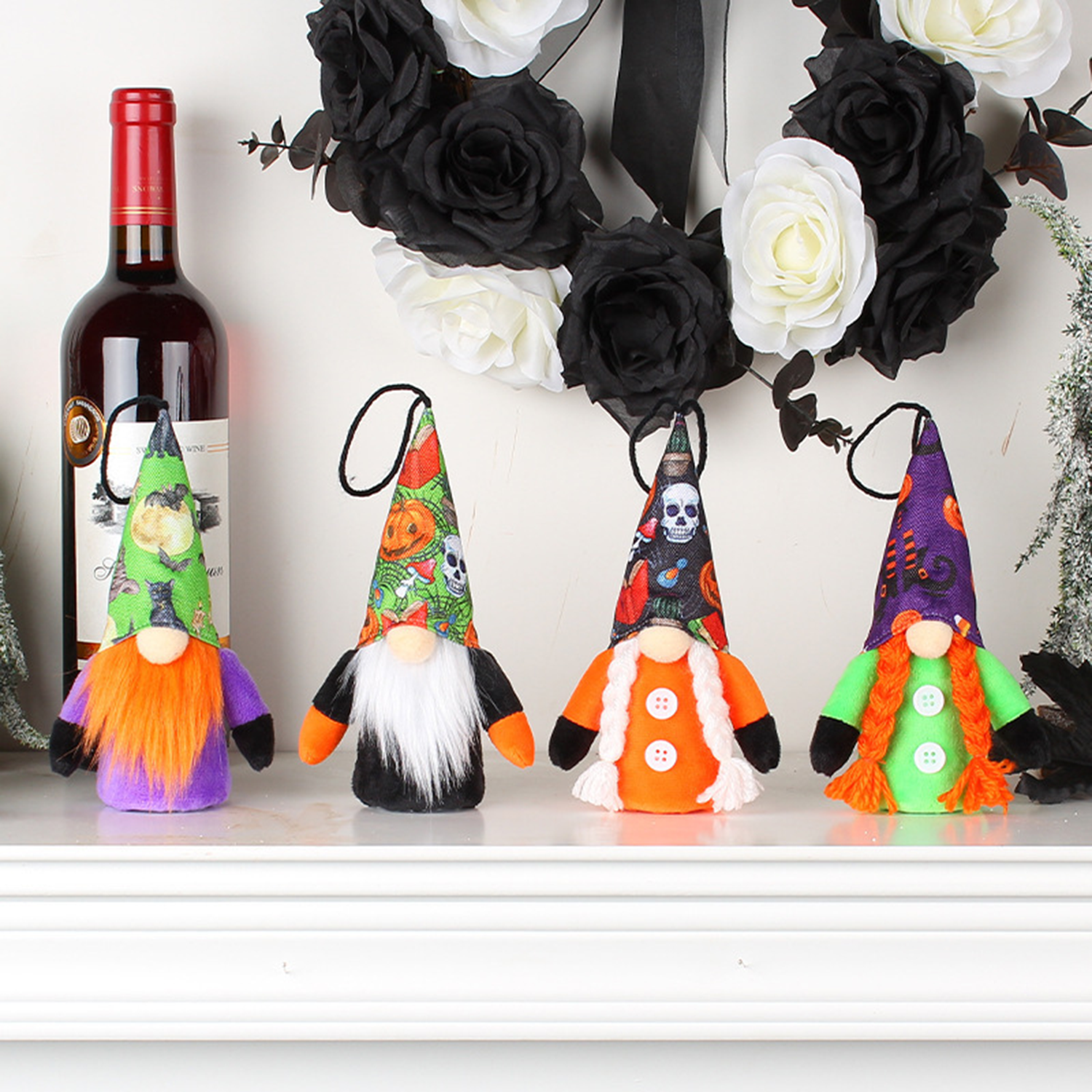 Halloween Hanging Glowing Cute Gnome Doll 3