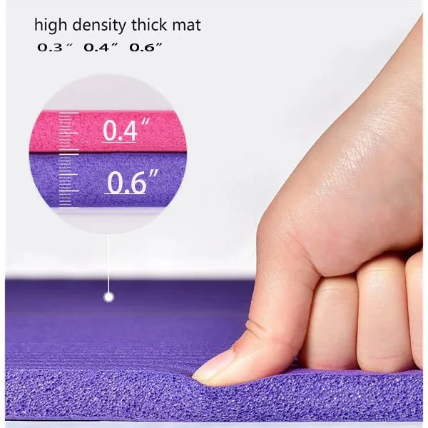 GYMENIST Thick Exercise Yoga Floor Mat Nbr 4