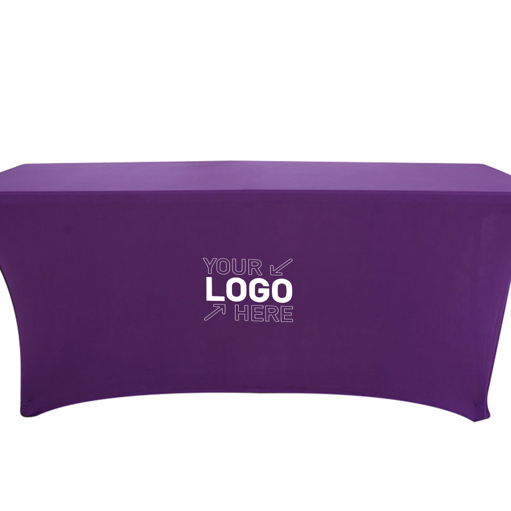 6ft Tablecloth Rectangular Spandex Table Cloth Fitted Cover 1