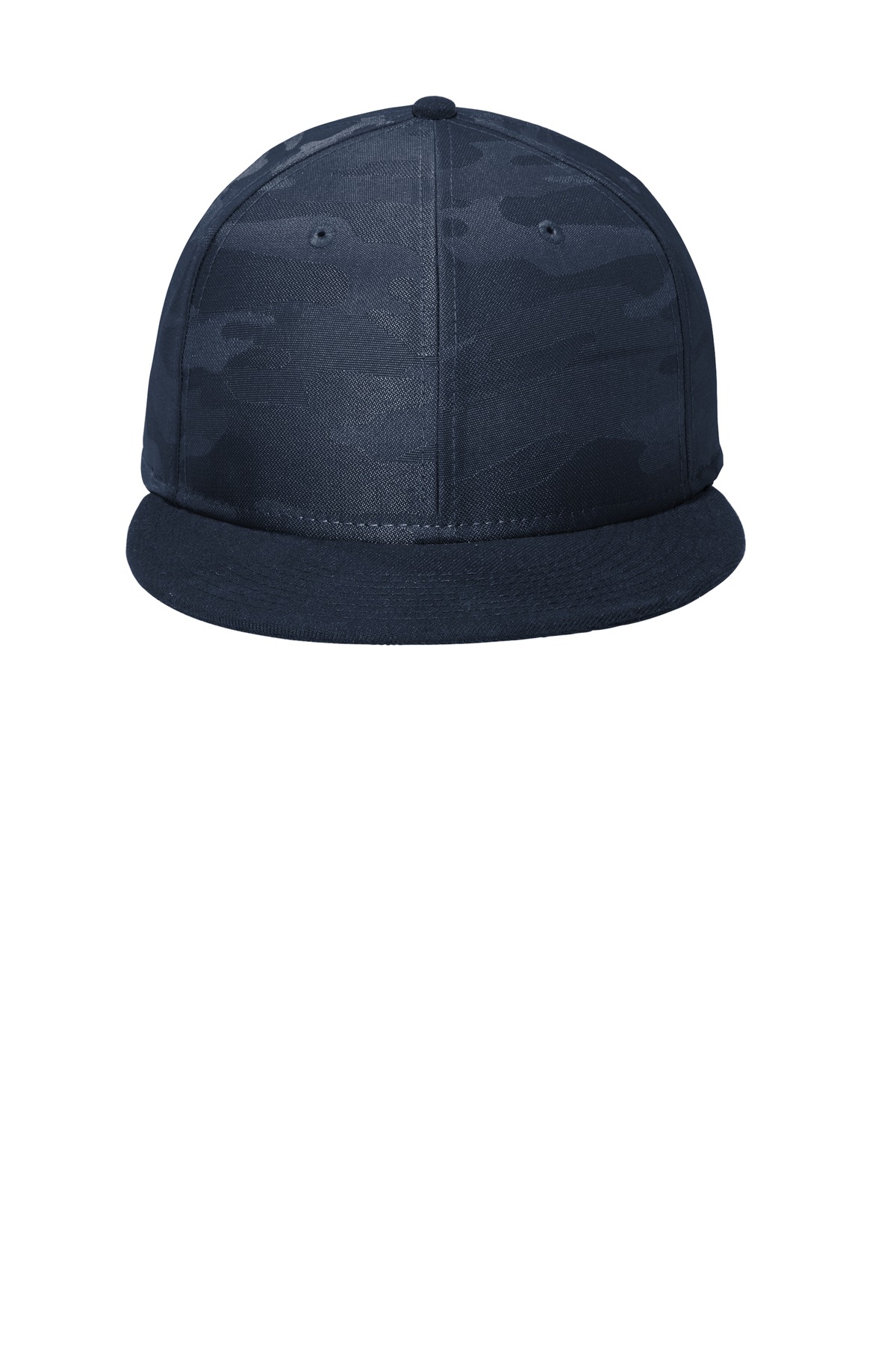 New Era Camo Flat Bill Snapback Cap NE407 1