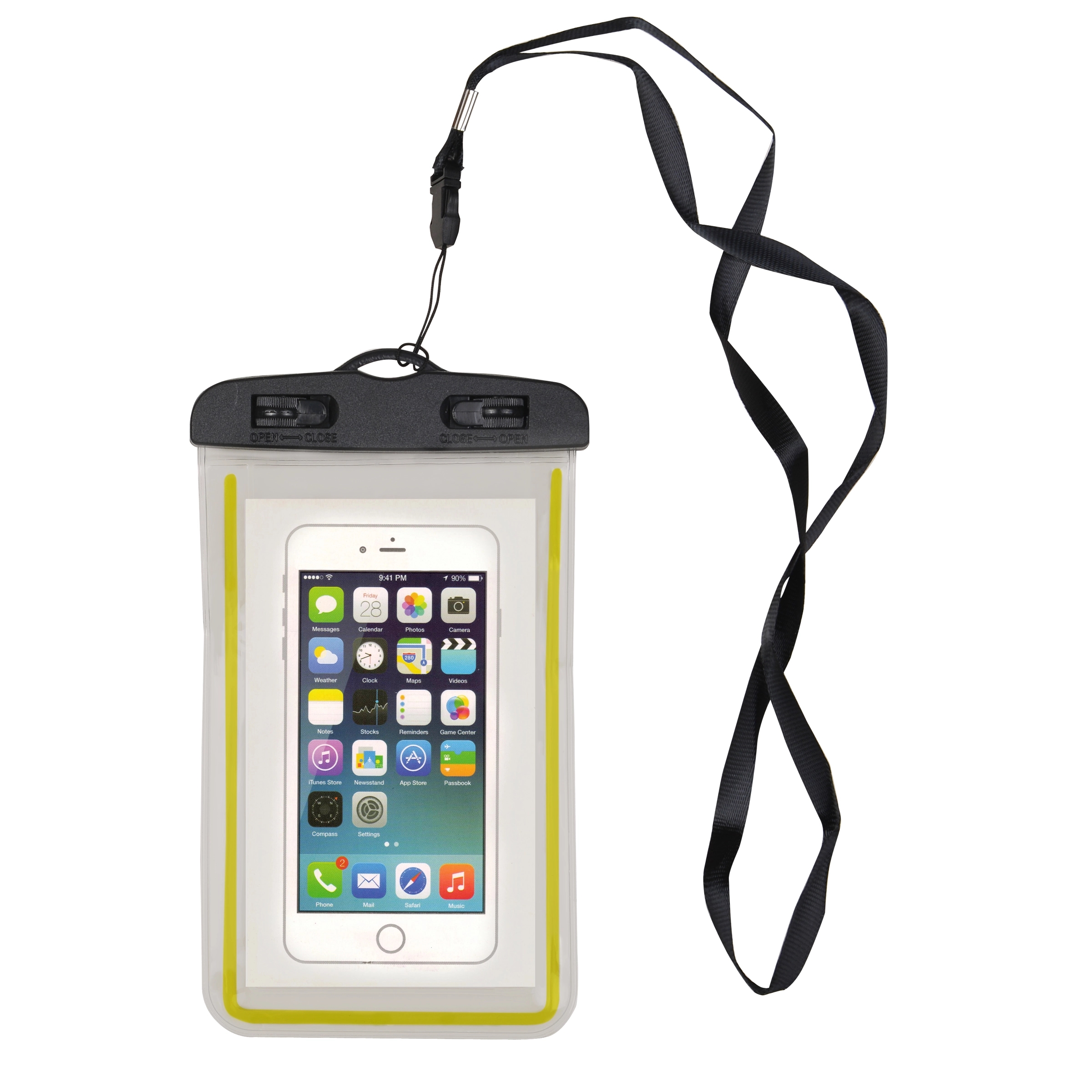 Waterproof Cell Phone Pouch with Lanyard 2