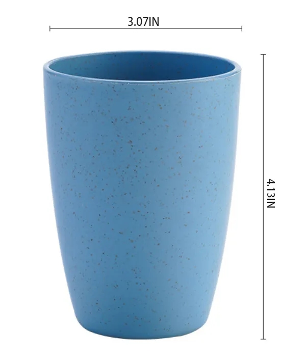 Eco-Friendly Wheat Straw Portable Travel Mug 3