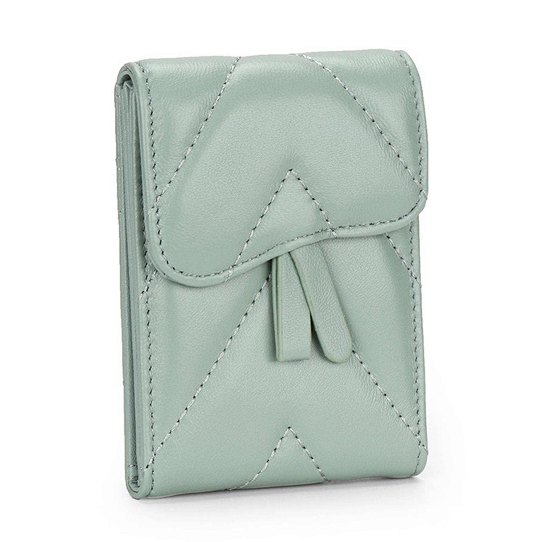 Genuine Leather Multi-card 2-in-1 driver's license wallet 1