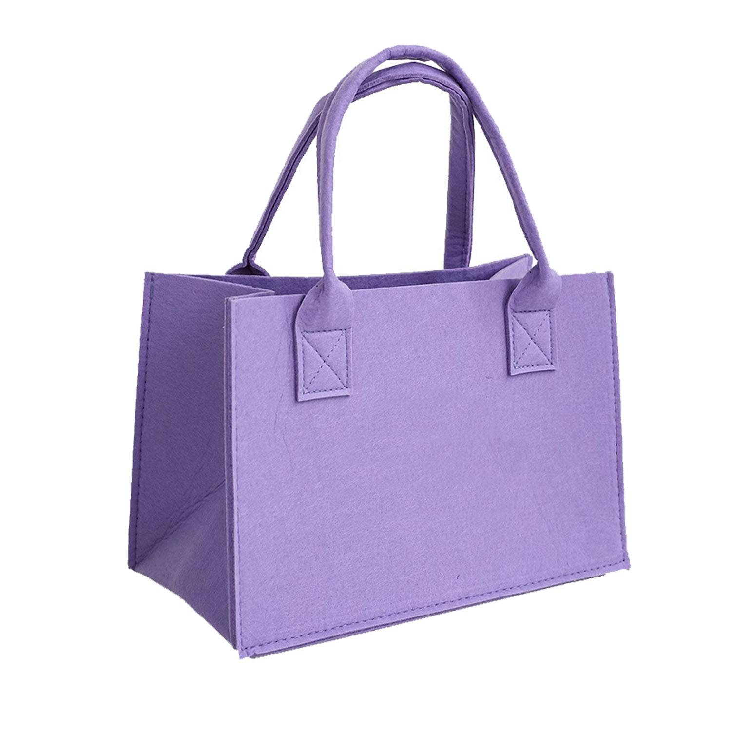 Felt Tote Bag, custom tote bag with logo imprint 4