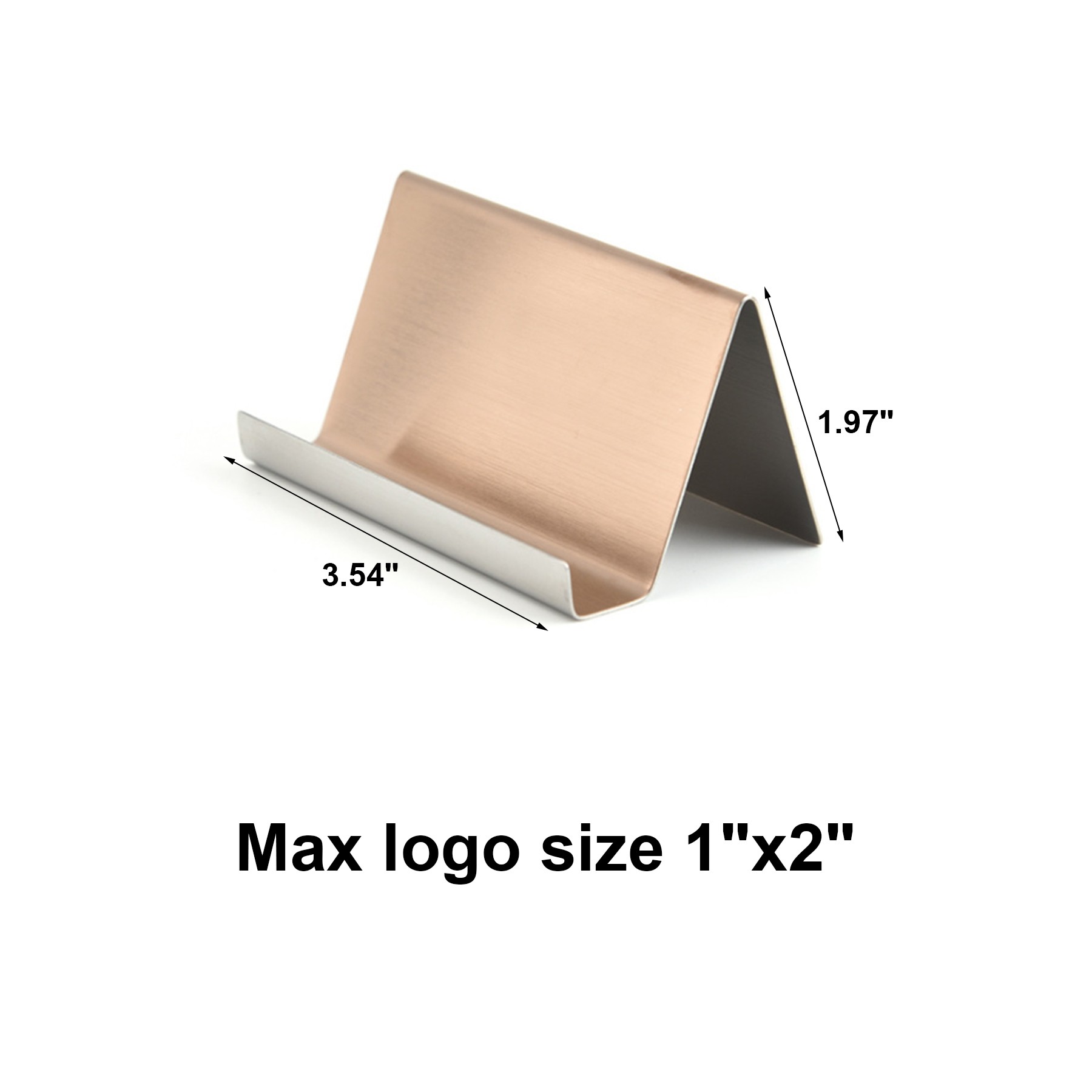 Stainless Steel Business Cards Holder 2