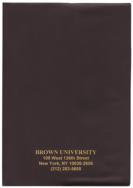7 x 10 Standard Vinyl Cover Academic Planner 16
