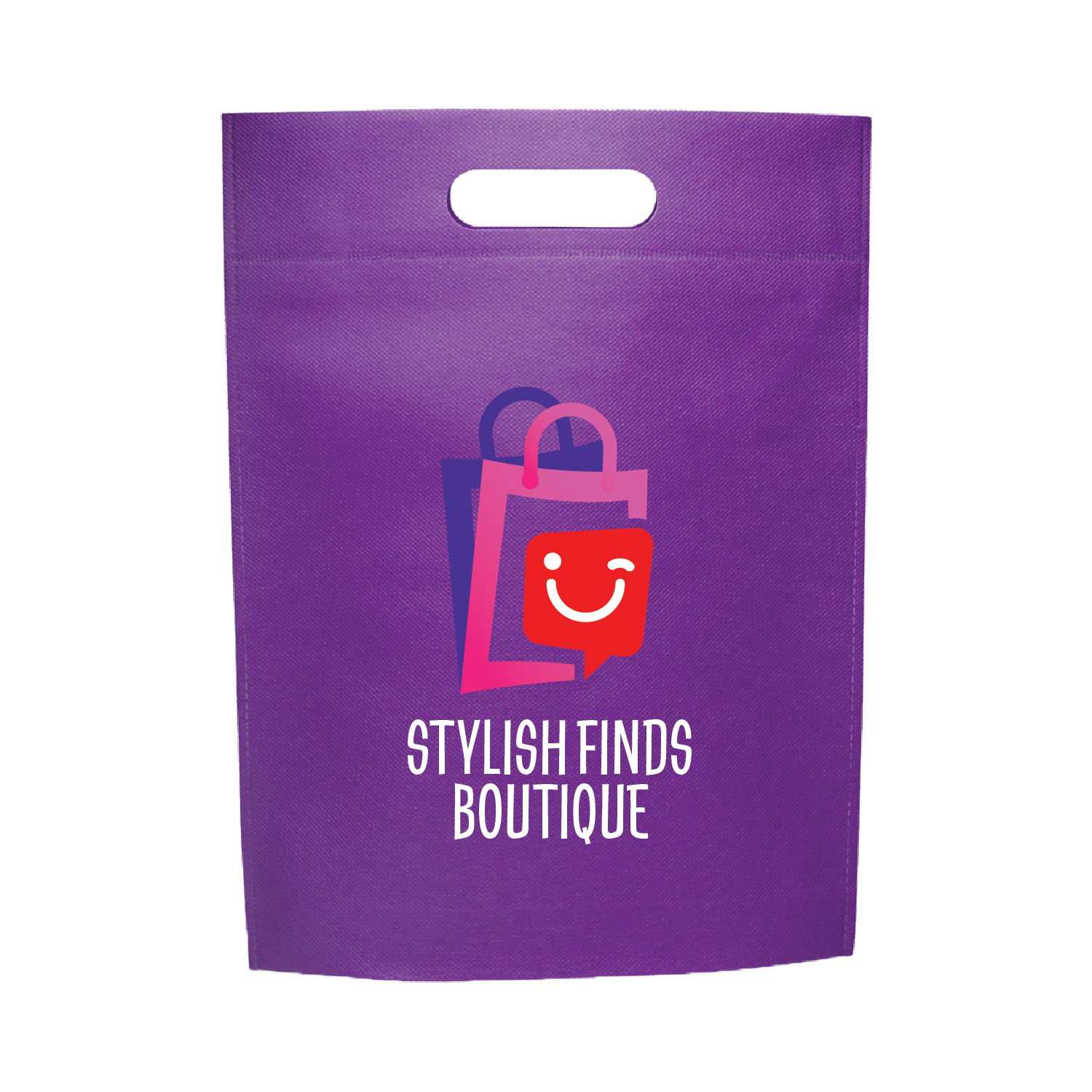 Sleek Non-Woven Tote Bag (Full Color Imprint) 6