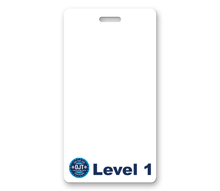 The Badge Buddy full color badge 2 1/8" x 4" 2