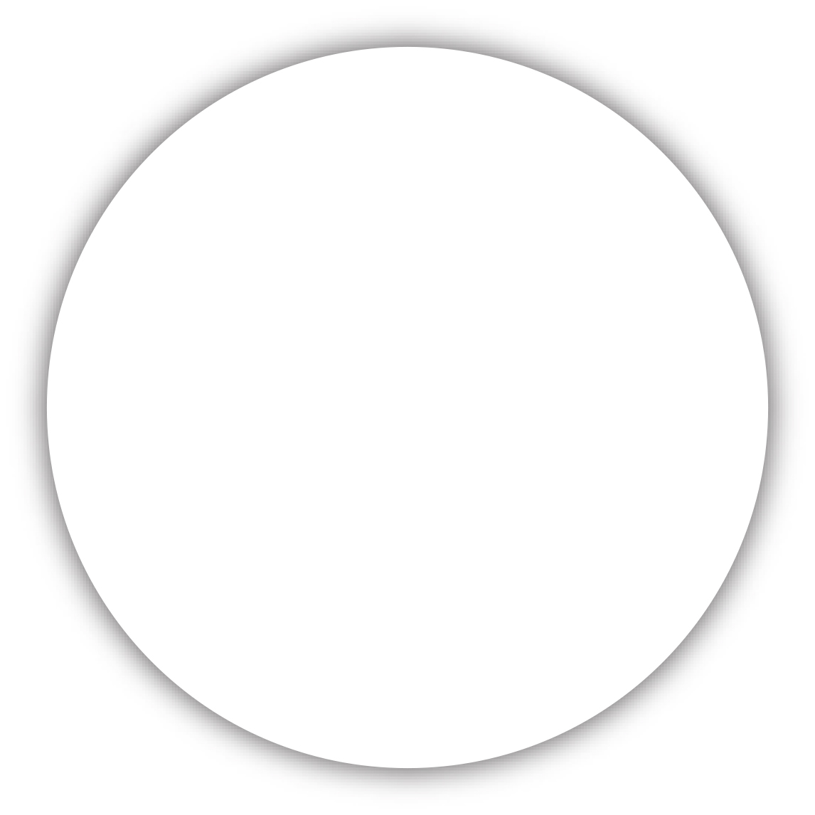 Round Celluloid Button (3 1/2") 2