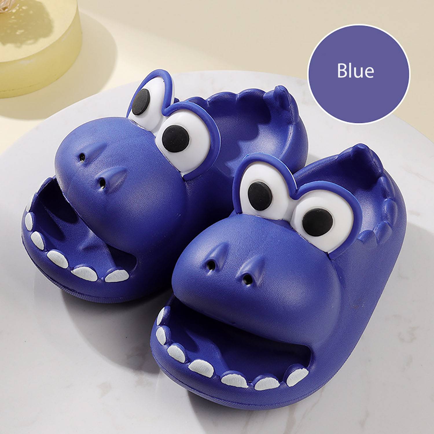 Dinosaur Slippers for Women Men Kids Anti-Slip Bathroom 6