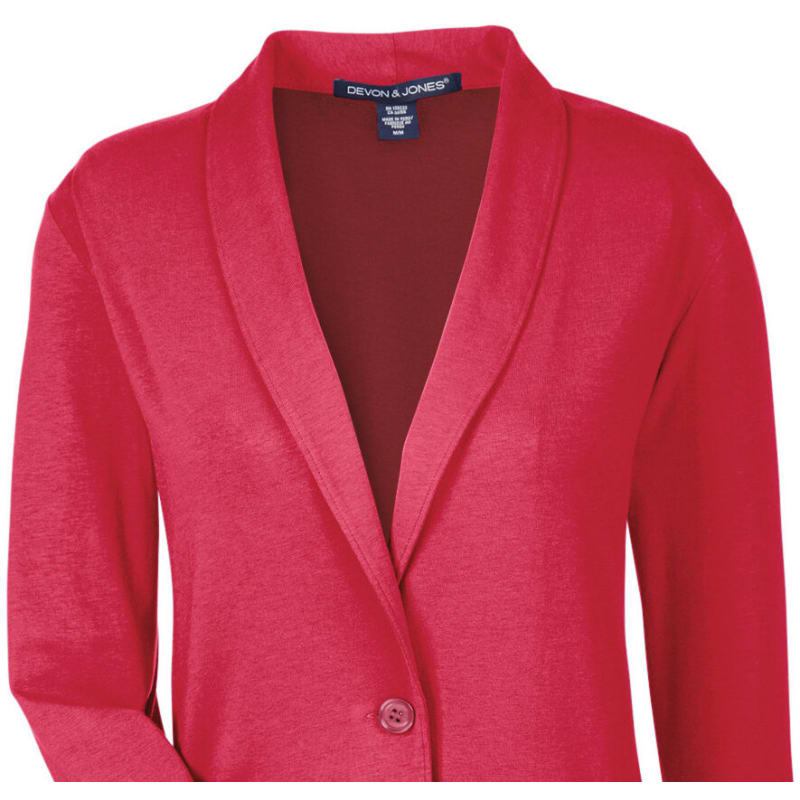 Devon & Jones Ladies' Perfect Fit™ Shawl Collar Cardigan 6