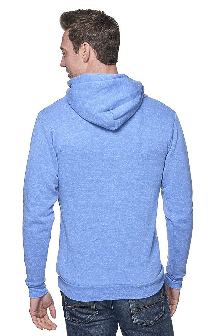 Unisex eco Triblend Fleece Pullover Hoodie 3