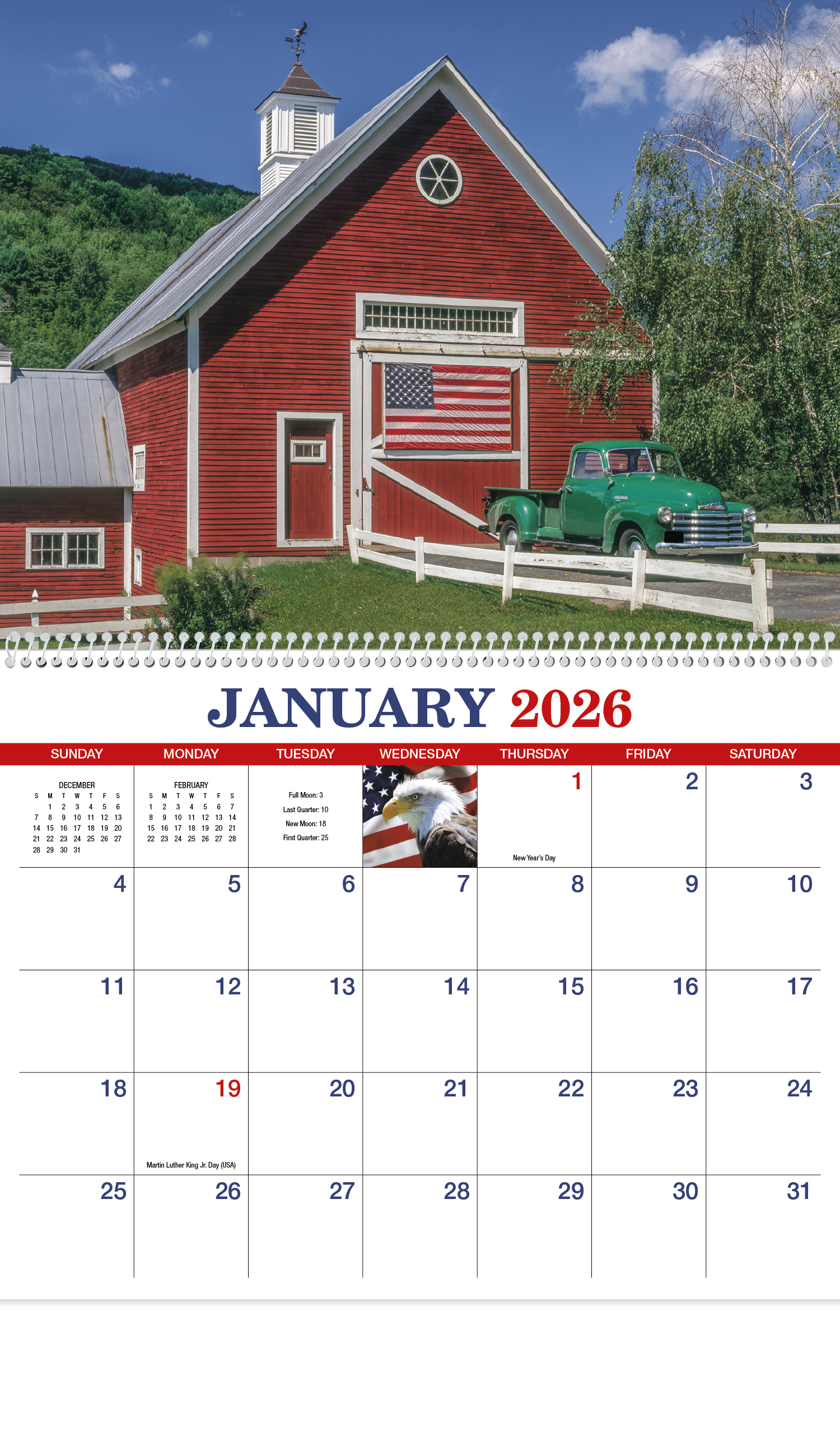 HotLine® Products America Appointment Calendar - Spiral 23