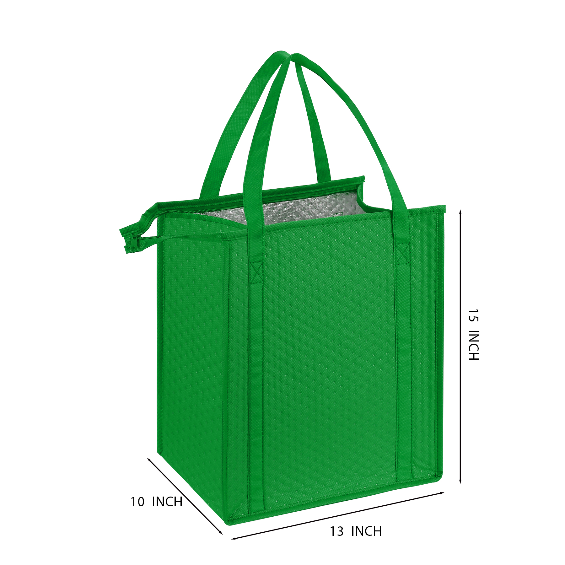 Thermal Non-Woven Insulated Cooler Tote Bag-13"X15"X10"(Ocean) 13