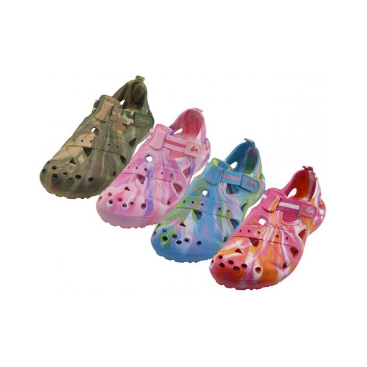 Women's EVA Tie-Dye Sandals - Sizes 5-10 Velcro Close 2