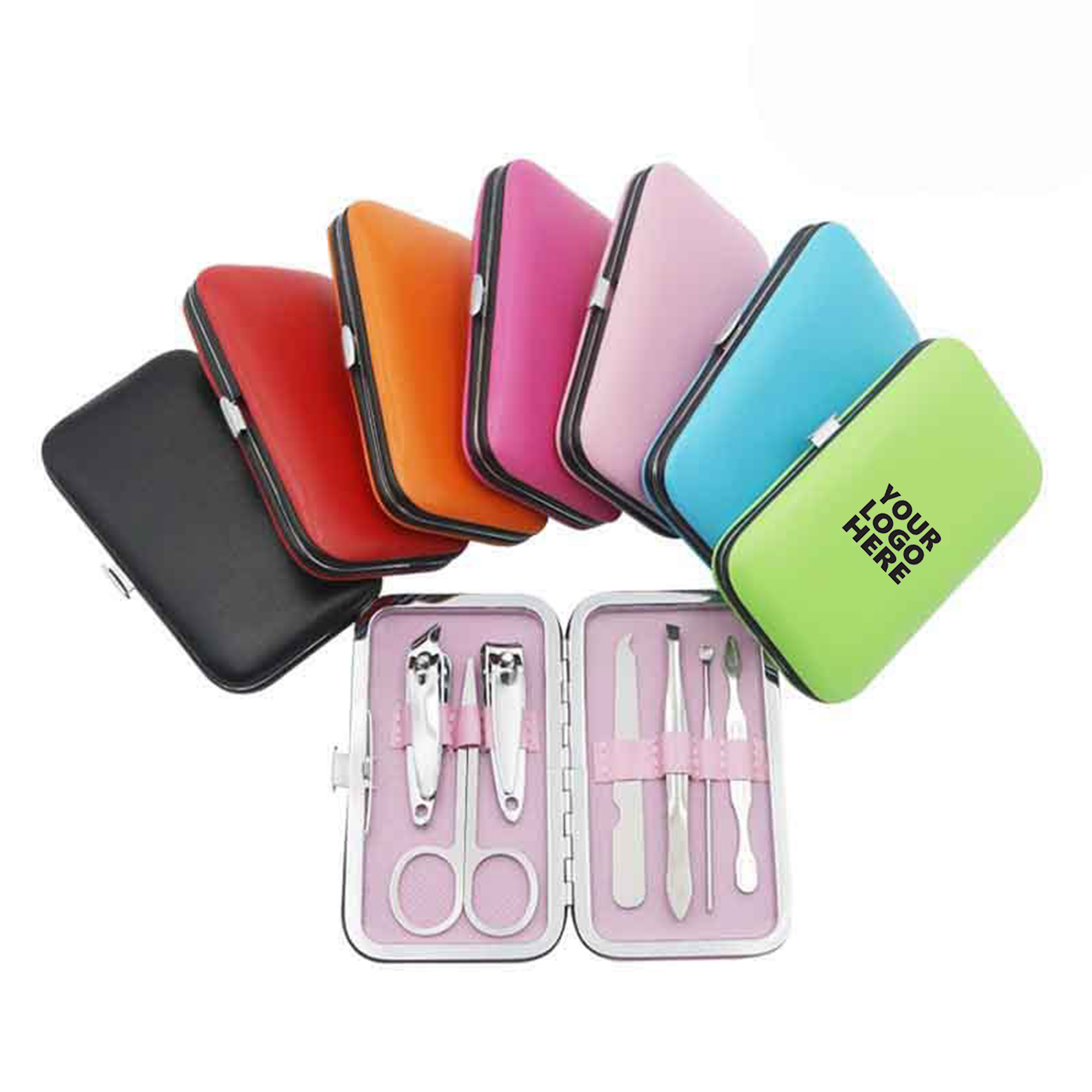 Candy Nail Art 7-Piece Nail Clipper Manicure Tool Set 1