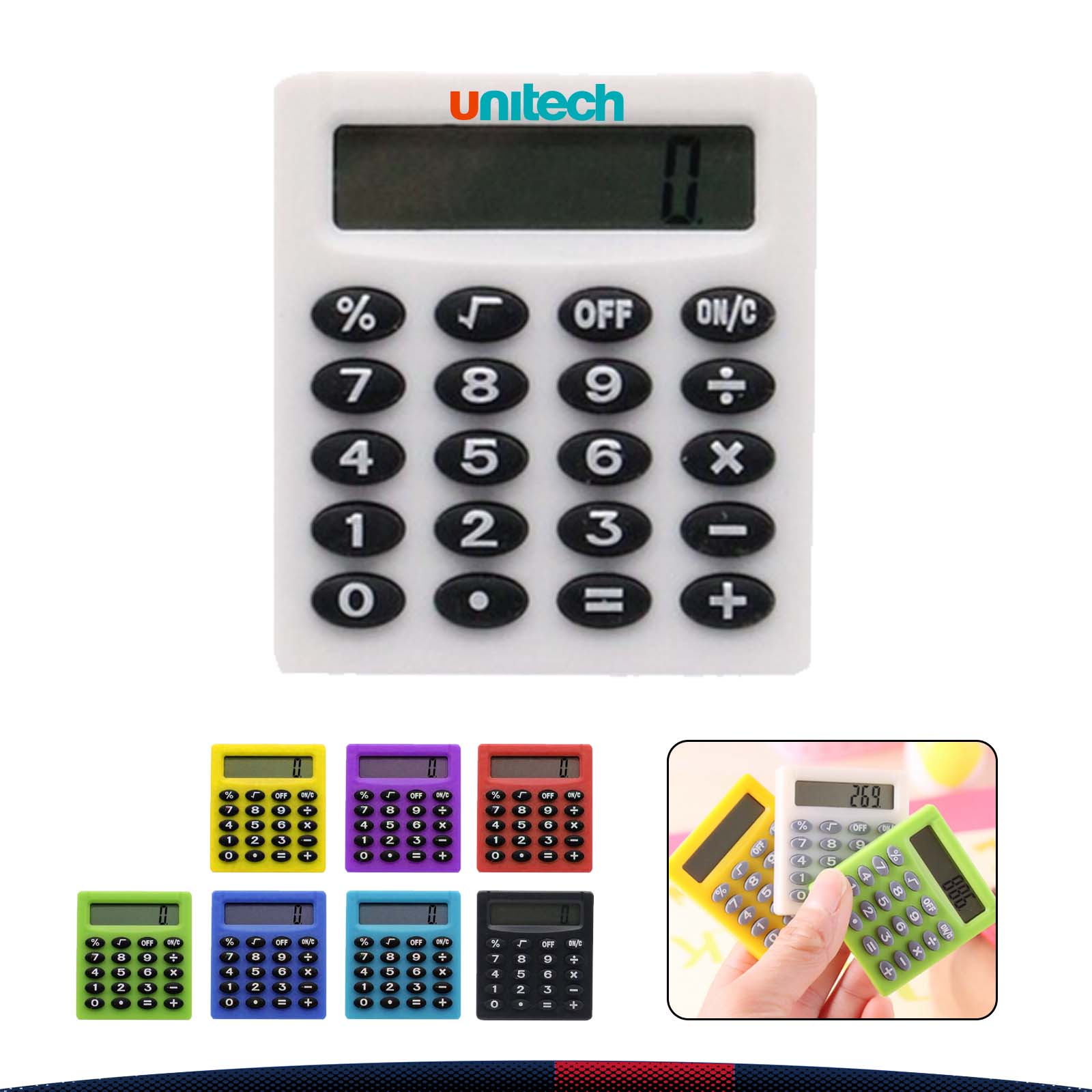 Square Mini Calculator 8