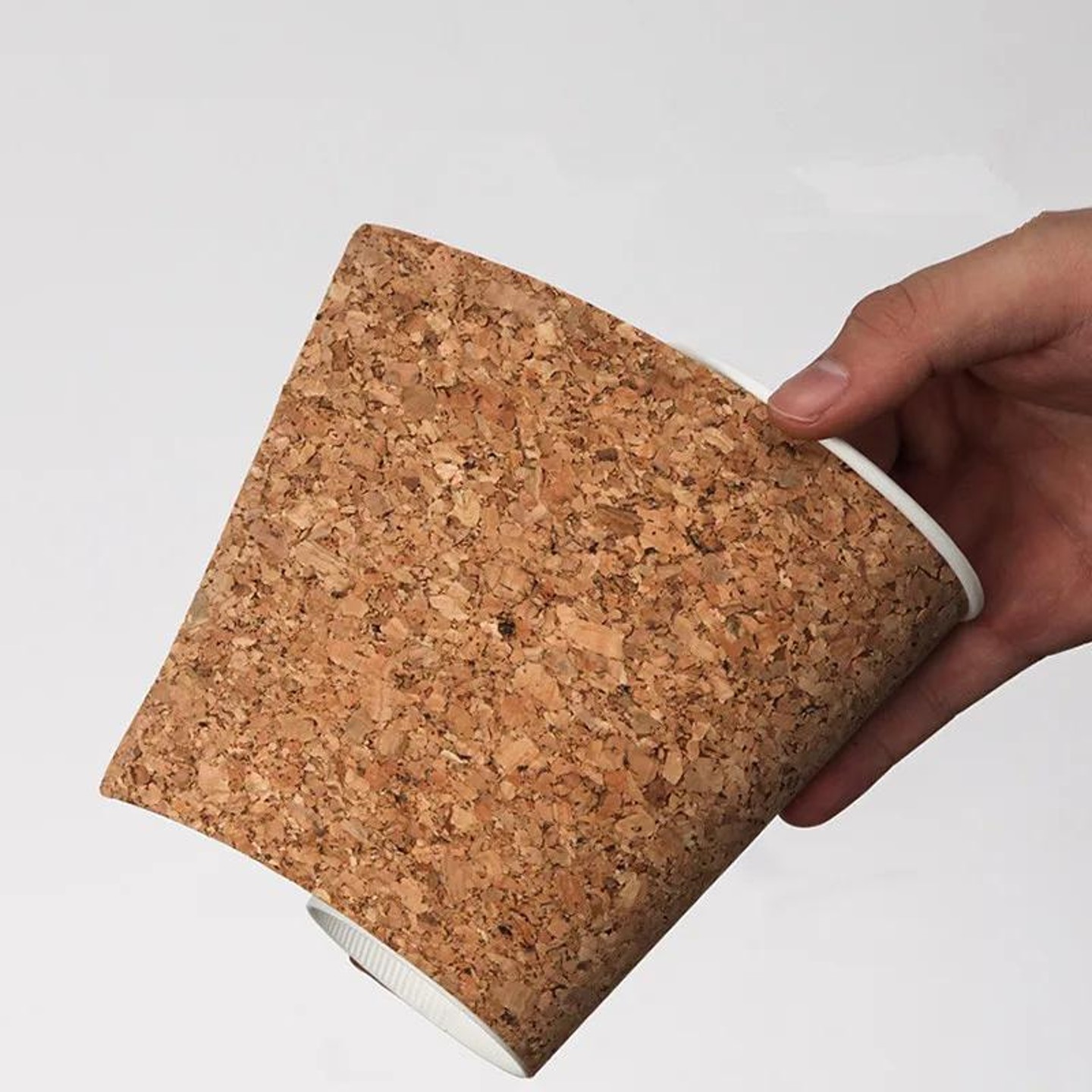 12oz cork disposable Paper Coffee Cup 6