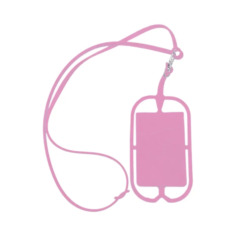 Universal Neck Phone Holder W/Card Pocket 2