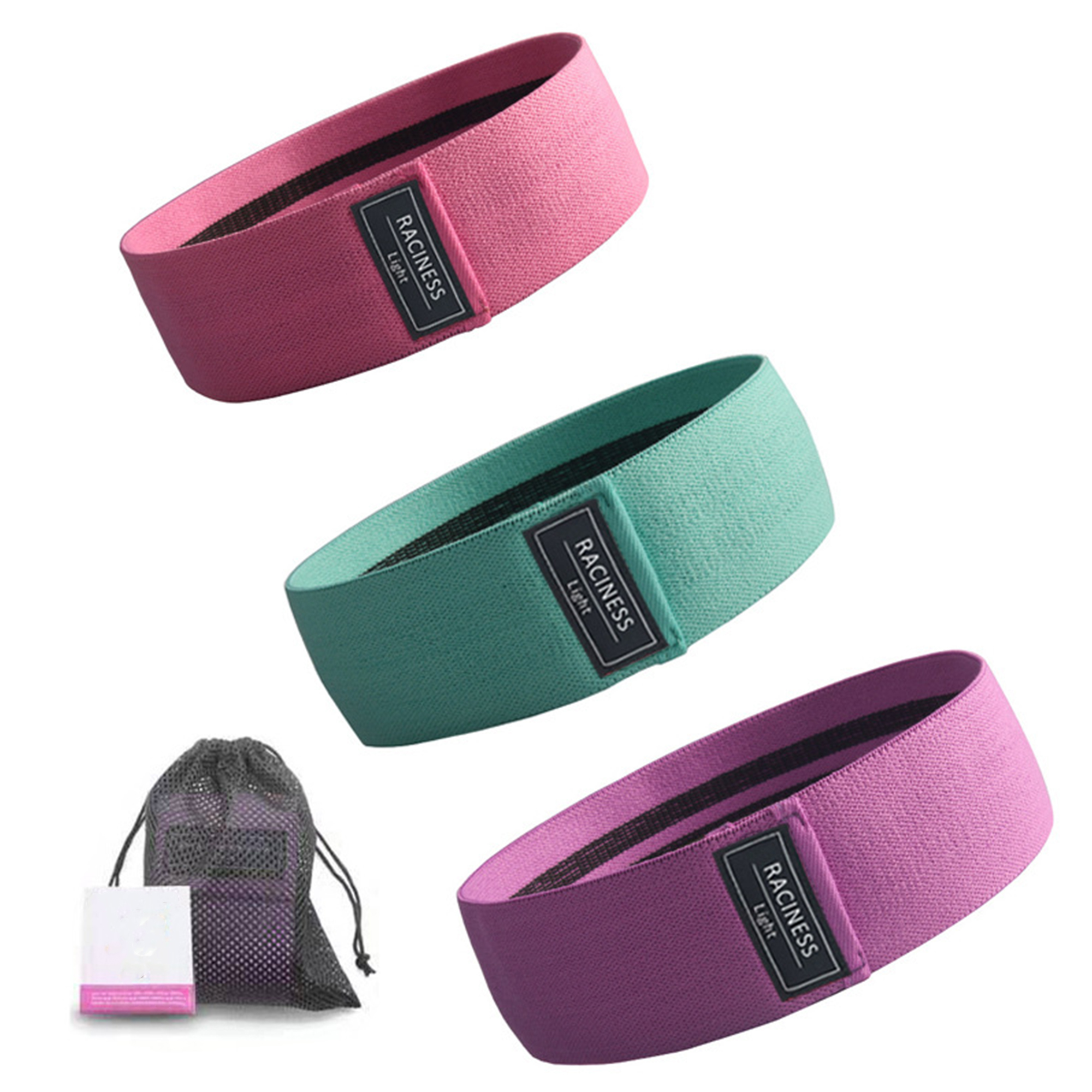 3 PCS Resistance Bands for Hip & Glutes Training 6