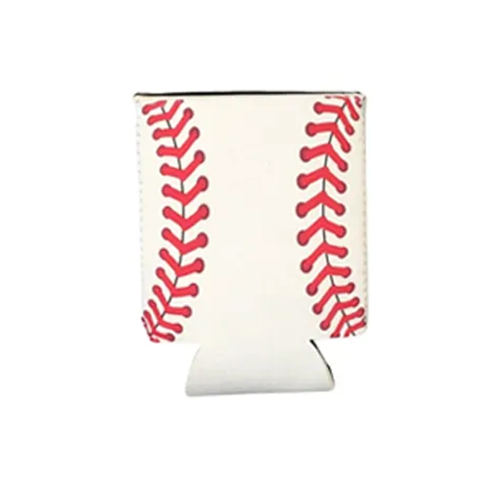 Baseball Swingsleeve Can Cooler, custom koozie with logo imprint 4